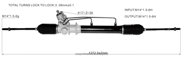 رف التوجيه المعزز 49001-2w305 قطع غيار السيارات - HX42JT2602 NISSAN