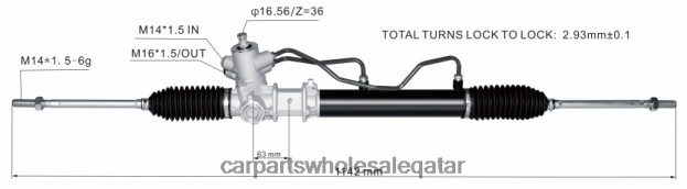 رف التوجيه المعزز 57700-22600 قطع غيار السيارات الجمله - HX42JT2767 HYUNDAI/KIA